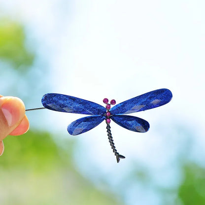 Fashion Dragonfly Brooches For Women Vintage Insect Animal Brooch Pin Jewelry