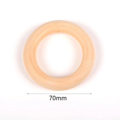 Natural Wood Beads | Round Wooden Spacer Beads 4–50mm | DIY Jewelry Making, Crafts & Handmade Accessories