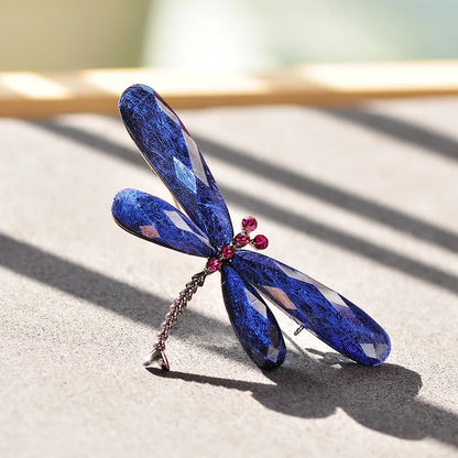 Fashion Dragonfly Brooches For Women Vintage Insect Animal Brooch Pin Jewelry