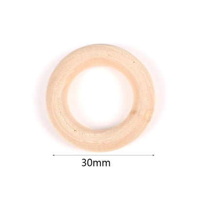 Natural Wood Beads | Round Wooden Spacer Beads 4–50mm | DIY Jewelry Making, Crafts & Handmade Accessories