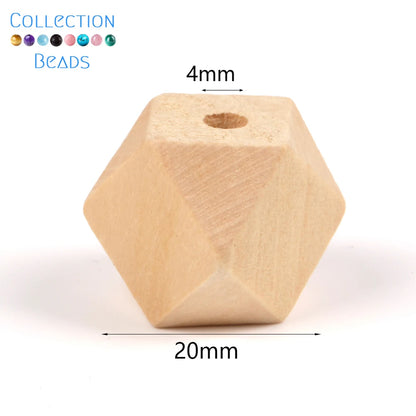 Natural Wood Beads | Round Wooden Spacer Beads 4–50mm | DIY Jewelry Making, Crafts & Handmade Accessories