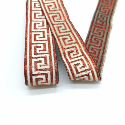 3 yards Ethnic Embroidery Lace Trim Ribbon Vintage Boho Lace Trim Clothes Bag Accessories Embroidered DIY Fabric