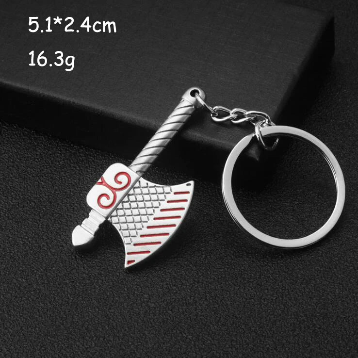 Mini Multi Tool Keychain | Portable Hammer, Wrench, Pliers, Shovel & Ruler Tool | Outdoor Keyring & Bag Accessory
