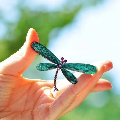 Fashion Dragonfly Brooches For Women Vintage Insect Animal Brooch Pin Jewelry