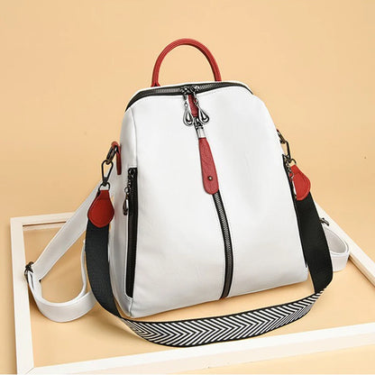 Elegant Soft Leather Backpack Purse for Women | Travel & Everyday Use