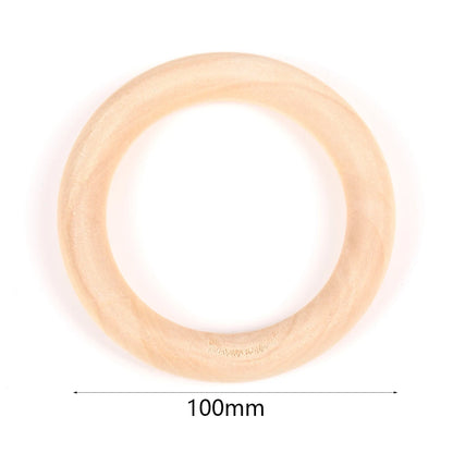 Natural Wood Beads | Round Wooden Spacer Beads 4–50mm | DIY Jewelry Making, Crafts & Handmade Accessories