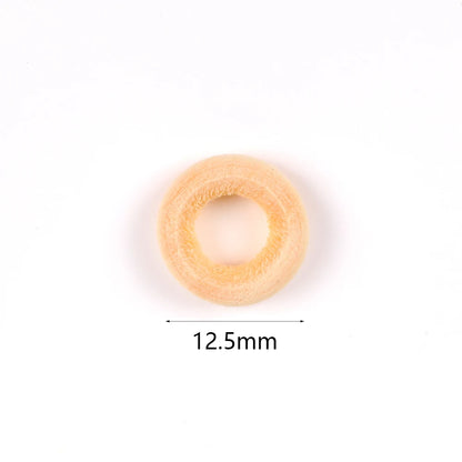 Natural Wood Beads | Round Wooden Spacer Beads 4–50mm | DIY Jewelry Making, Crafts & Handmade Accessories