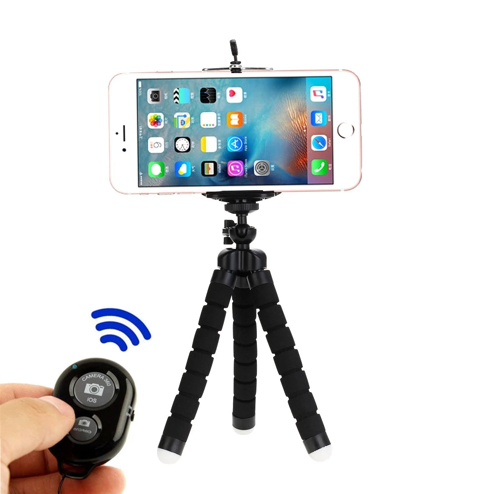 Flexible Phone Tripod Stand with Bluetooth Remote | Over 50,000 Sales