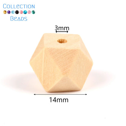 Natural Wood Beads | Round Wooden Spacer Beads 4–50mm | DIY Jewelry Making, Crafts & Handmade Accessories