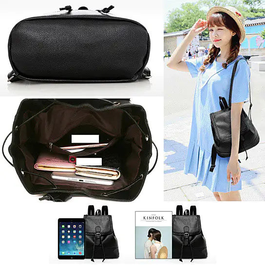 Raven Mini 3-In-1 Backpack Purse – Convertible Shoulder & Crossbody Bag