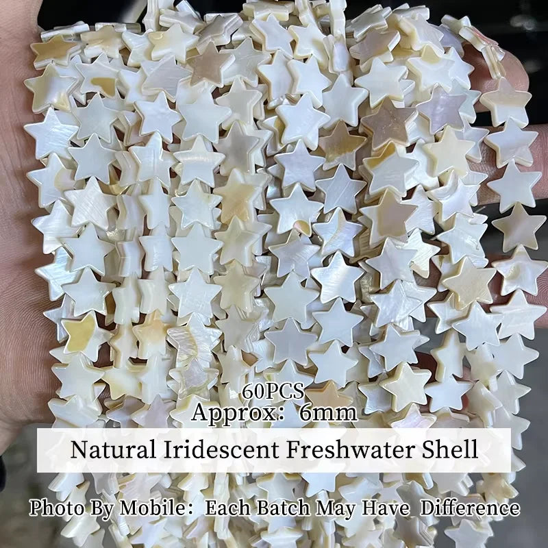 Natural Shell Beads | Irregular Smooth Spacer Beads | DIY Jewelry Making for Necklaces, Bracelets &amp; Earrings