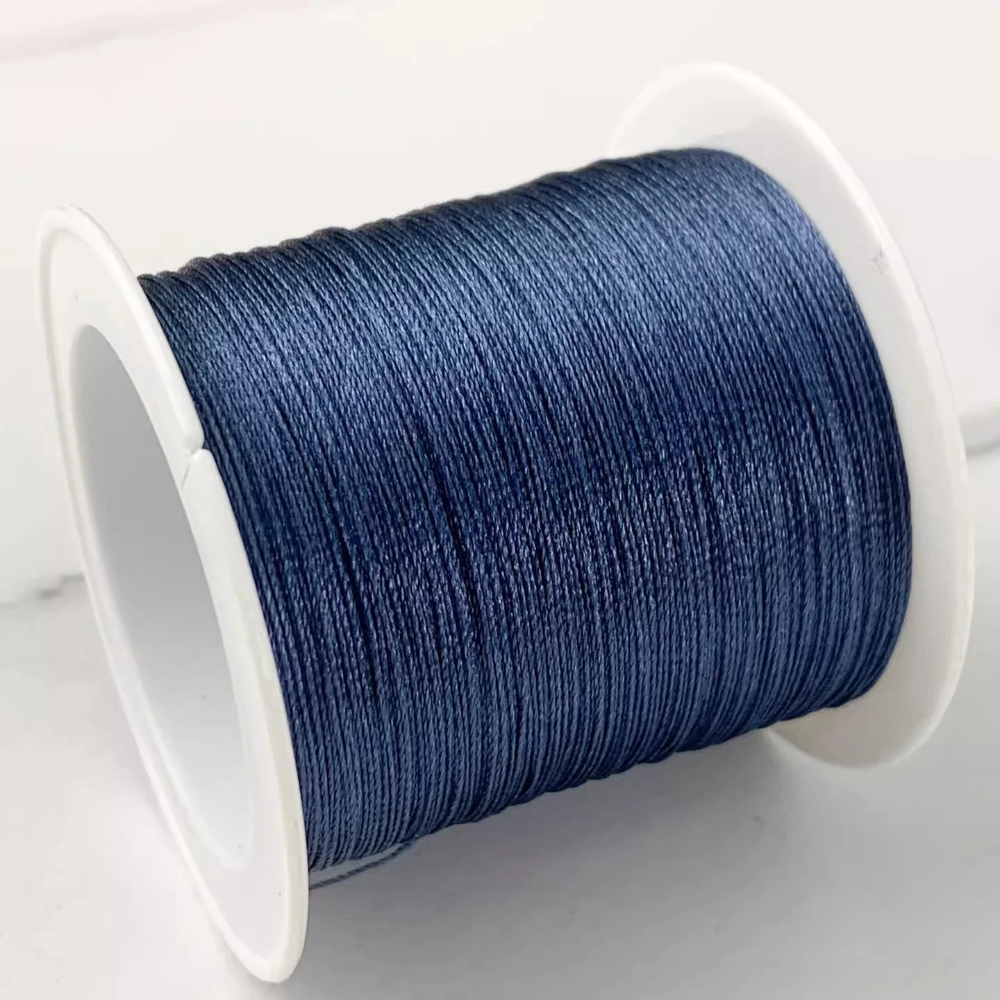 Bracelet Loom Thread 0.3mm | Ice Silk Braided Cord | 80M Jewelry Making Thread for Beading, Weaving & Knotting