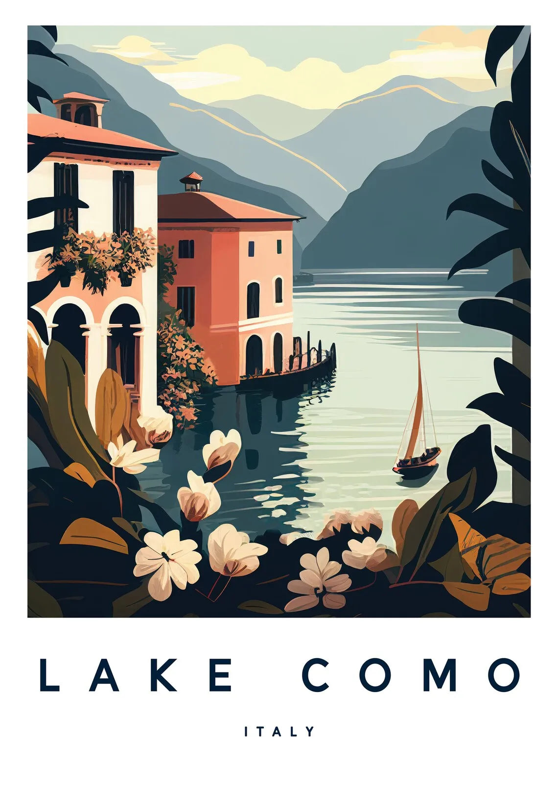 Florence Italy Europe TraveI City Landscape Poster Amalfi Rome Tuscany Sardinia Canvas Print Painting Wall Art Office Home Decor