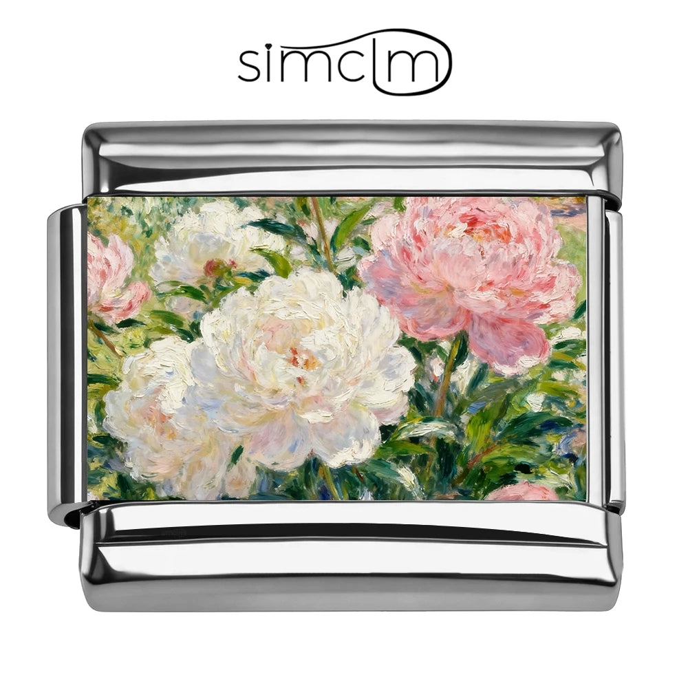 9mm Flower Charms for Jewelry Making | Assorted Floral Bracelet Charms | DIY Jewelry Making Supplies | Metal Charm Links