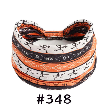 Boho Headbands for Women | Wide Knotted Stretch Hair Wraps for Yoga, Travel & Everyday Wear