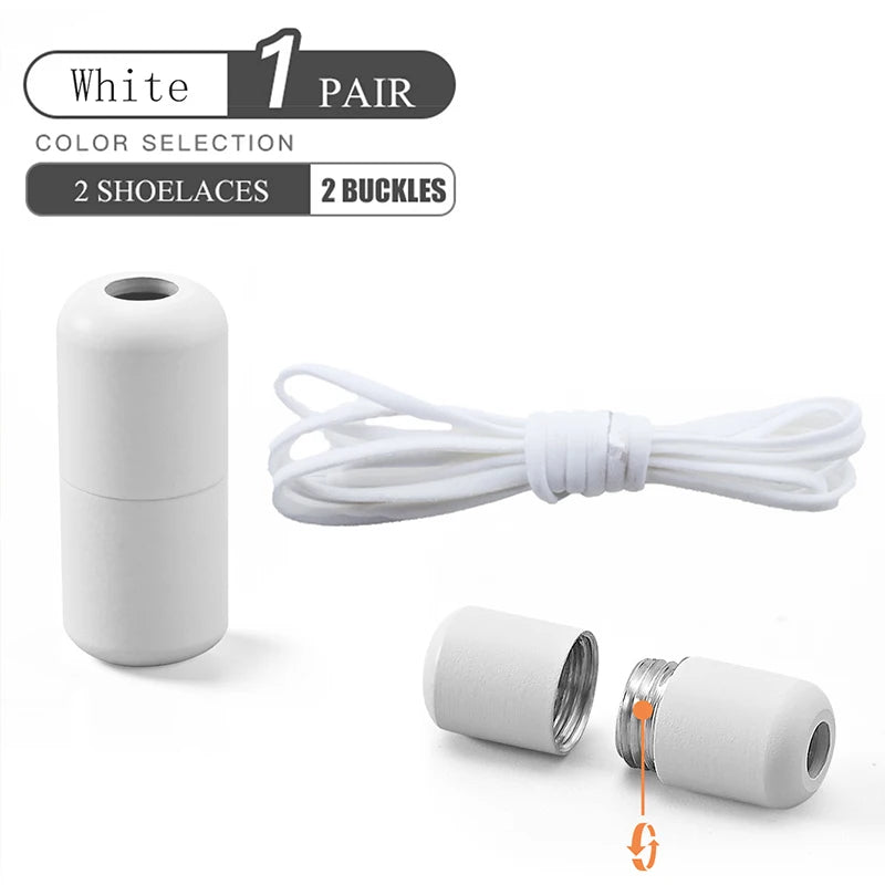 Premium No-Tie Shoelaces 39 inch| Durable Replacement Shoe Laces for Sneakers, Boots & Casual Shoes