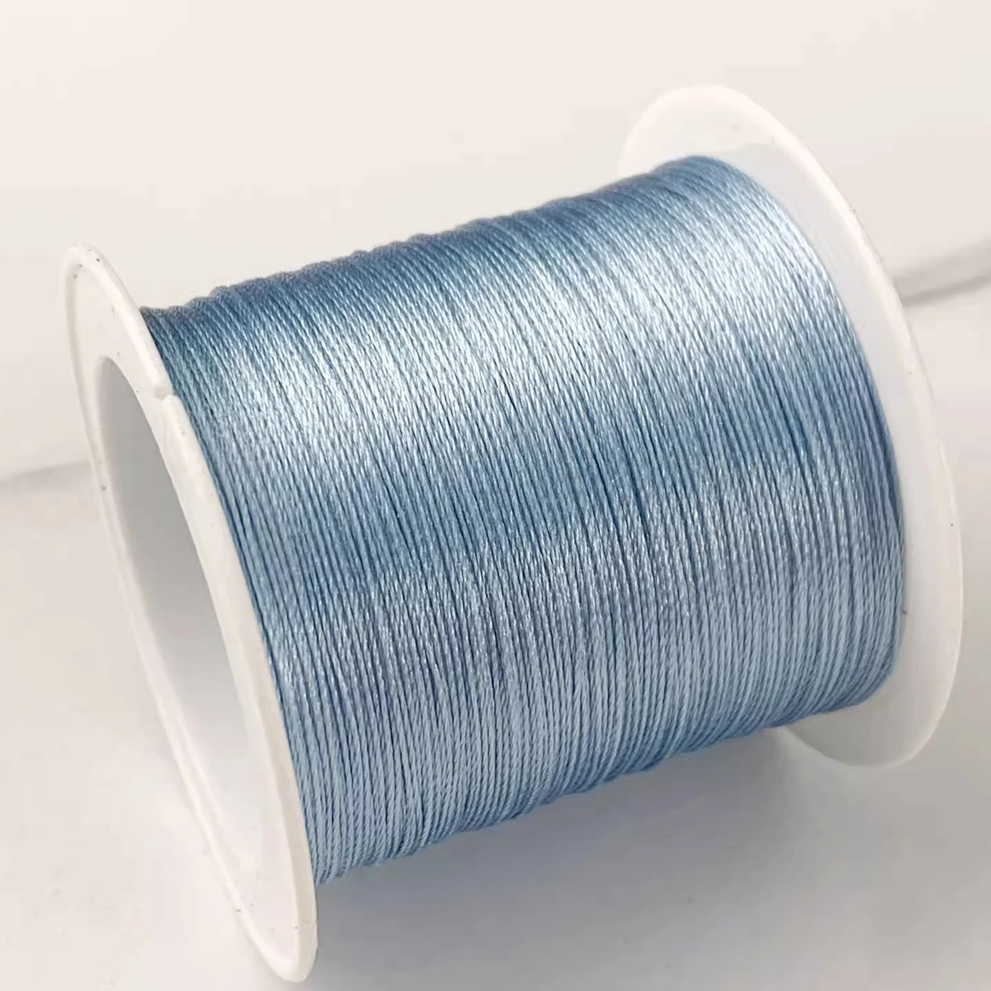 Bracelet Loom Thread 0.3mm | Ice Silk Braided Cord | 80M Jewelry Making Thread for Beading, Weaving & Knotting