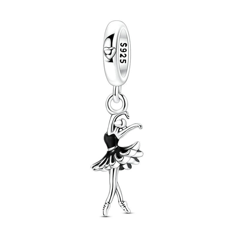 Sterling Silver Bear Family Tree Charm | 925 Charm Bead for Pandora Style Bracelets | Nature Jewelry Gift for Mom, Daughter & Women