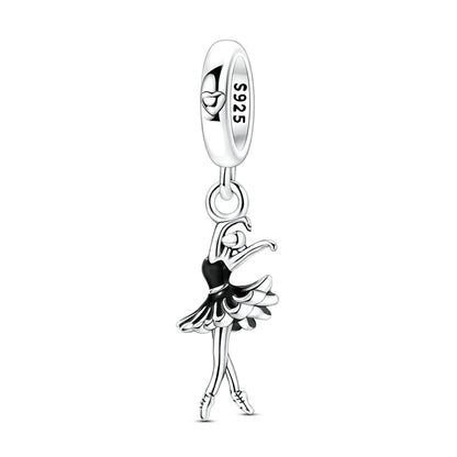 Sterling Silver Bear Family Tree Charm | 925 Charm Bead for Pandora Style Bracelets | Nature Jewelry Gift for Mom, Daughter & Women
