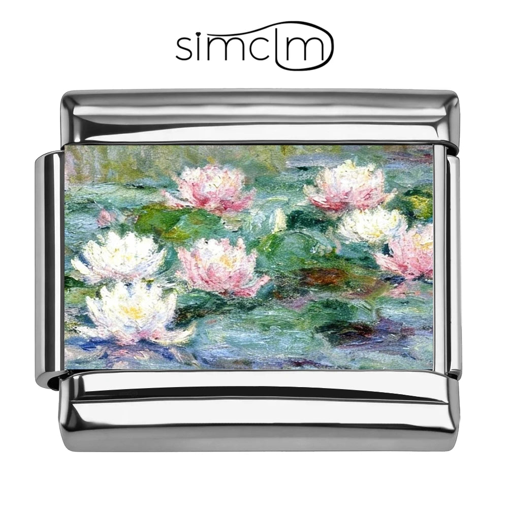 9mm Flower Charms for Jewelry Making | Assorted Floral Bracelet Charms | DIY Jewelry Making Supplies | Metal Charm Links