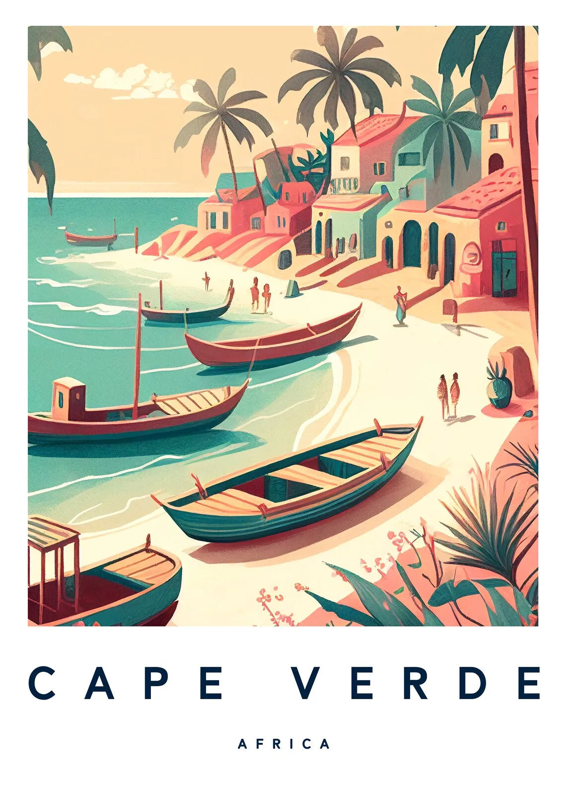 Florence Italy Europe TraveI City Landscape Poster Amalfi Rome Tuscany Sardinia Canvas Print Painting Wall Art Office Home Decor