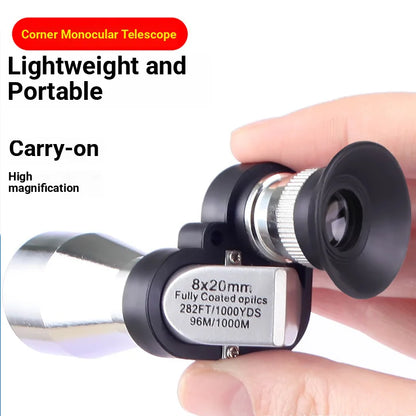 Portable high-definition monocular telescope with high magnification zoom, hunting, camping, mountaineering, outdoor fishing