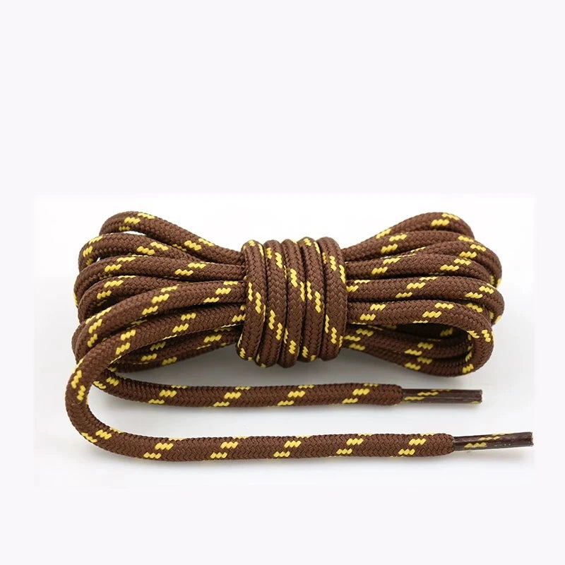 Premium Round Hiking Boot & Sneaker Shoelaces | Durable Outdoor Replacement Laces | 39"–63" (100–160cm)