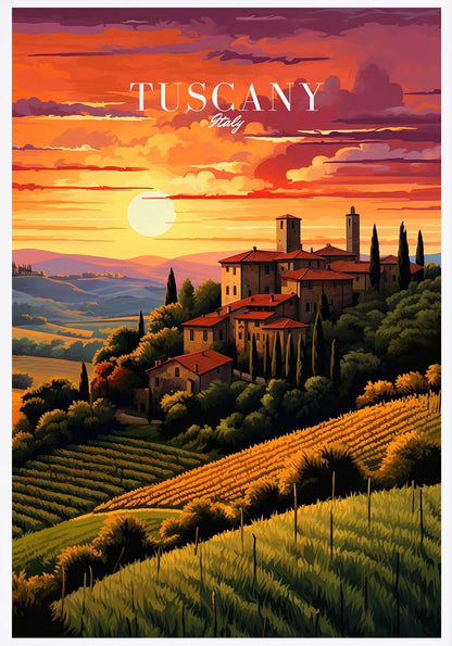 Italy City Travel Poster Paris Rome Milan Tuscany Venice Sardinia Canvas Painting Wall Art Picture for Living Room Home Decor