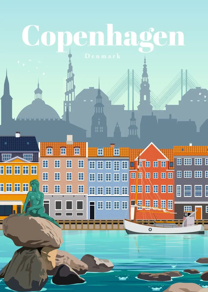 Amsterdam Tokyo London Iceland Bali Vancouver Travel Posters and Prints Modern Wall Art City Paintings Landscape Canvas Picture