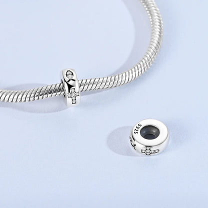 Sterling Silver Bear Family Tree Charm | 925 Charm Bead for Pandora Style Bracelets | Nature Jewelry Gift for Mom, Daughter & Women