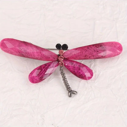 Fashion Dragonfly Brooches For Women Vintage Insect Animal Brooch Pin Jewelry