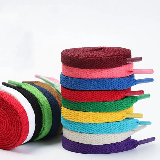 Classic Flat Shoelaces | Premium Replacement Shoe Laces for Sneakers & Casual Shoes