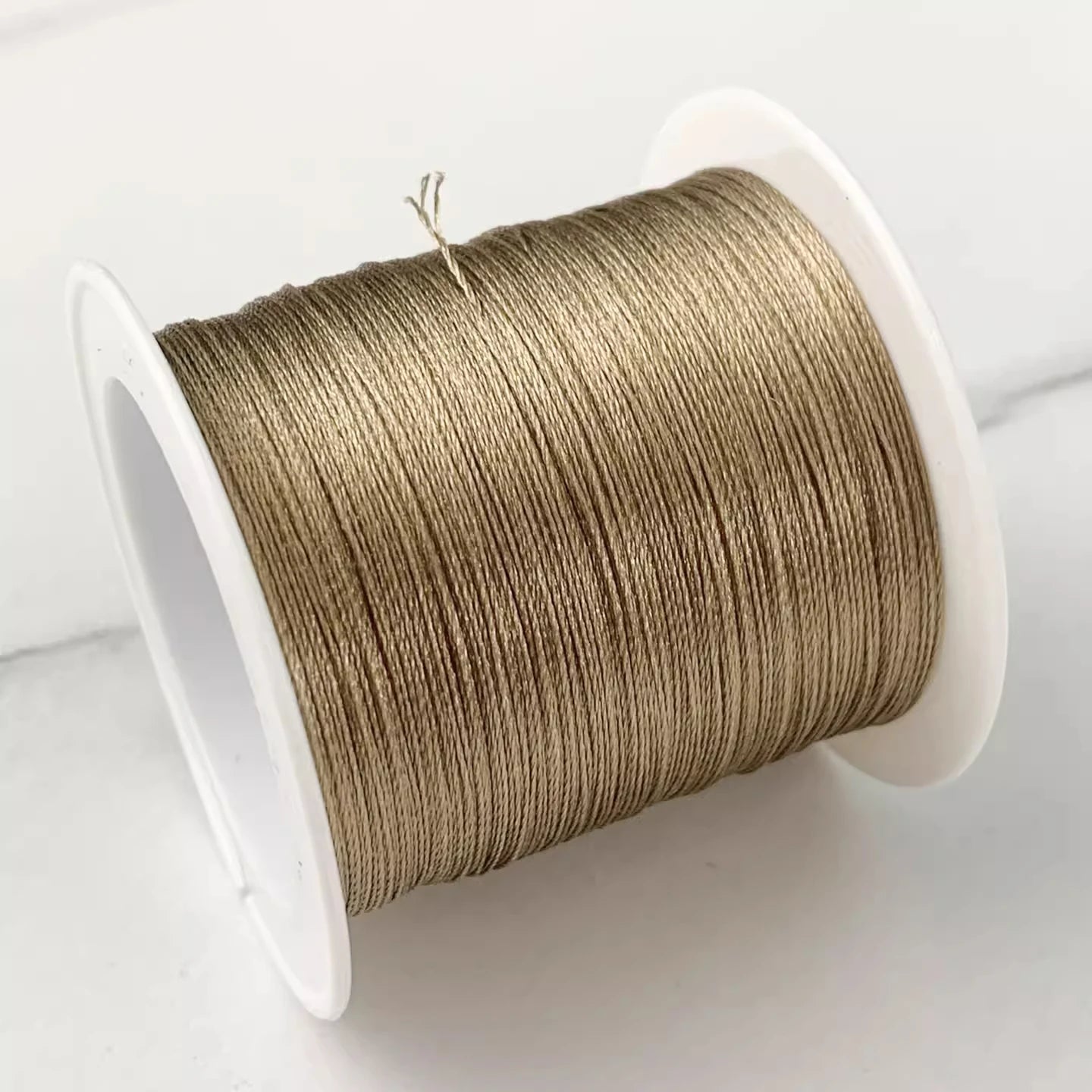 Bracelet Loom Thread 0.3mm | Ice Silk Braided Cord | 80M Jewelry Making Thread for Beading, Weaving & Knotting