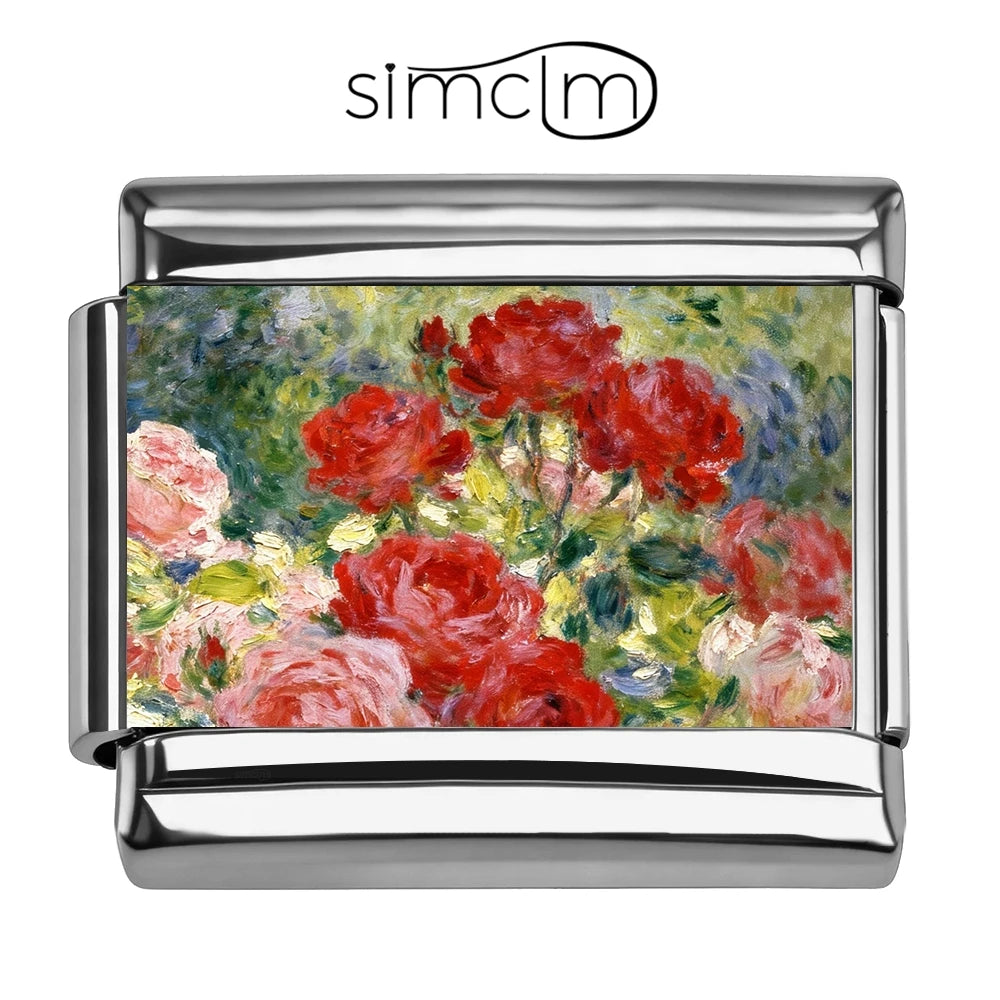 9mm Flower Charms for Jewelry Making | Assorted Floral Bracelet Charms | DIY Jewelry Making Supplies | Metal Charm Links