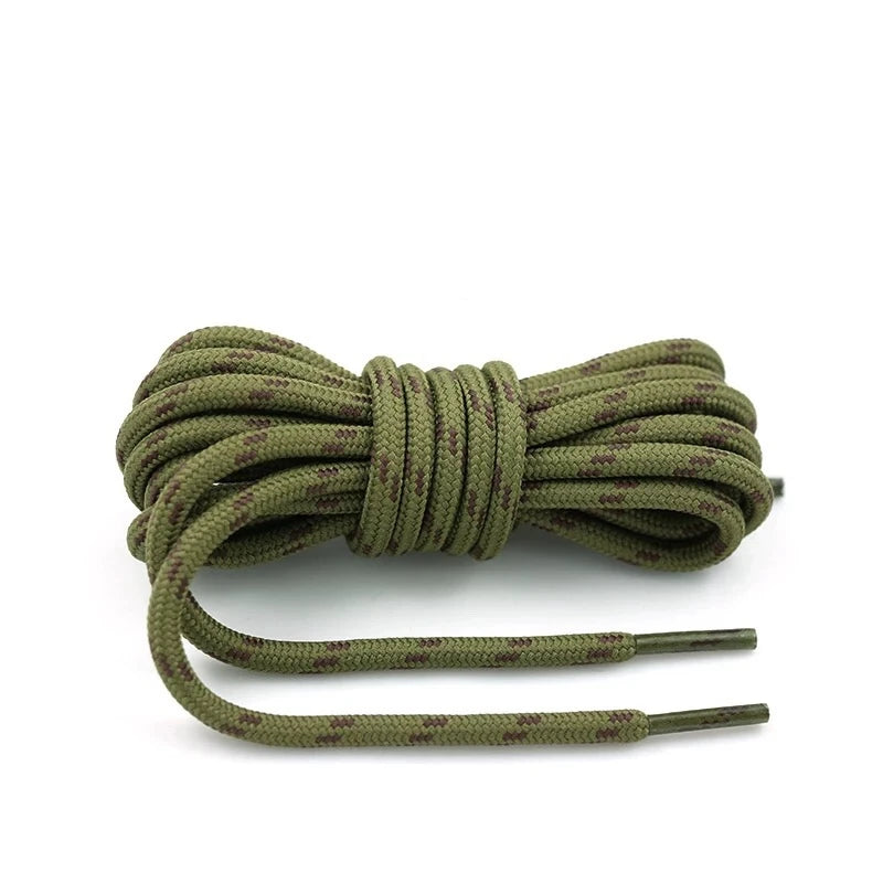 Premium Round Hiking Boot & Sneaker Shoelaces | Durable Outdoor Replacement Laces | 39"–63" (100–160cm)