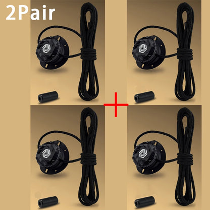 No-Tie Elastic Shoelaces with Lock Buckle | Adjustable Slip-On Laces for Kids & Adults