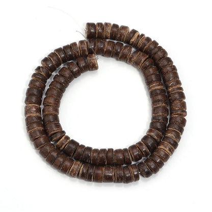Colorful Coconut Shell Wooden Beads | 110 or 300 Round Wood Beads | DIY Jewelry Making, Bracelets, Necklaces &amp; Craft Supplies