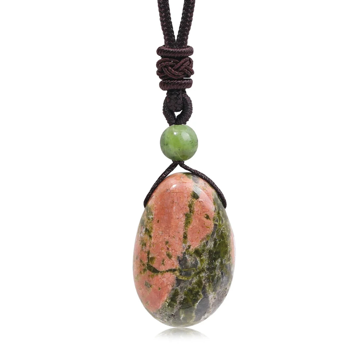 Natural Gemstone Pendant | Amethyst Rose Quartz Clear Quartz Stone Charm | 20x30mm Crystal Pendant for Necklace Jewelry Making