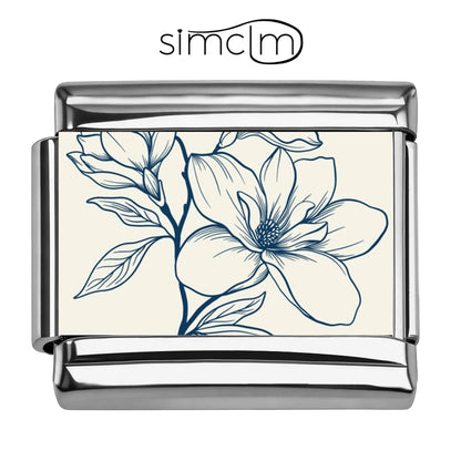 9mm Flower Charms for Jewelry Making | Assorted Floral Bracelet Charms | DIY Jewelry Making Supplies | Metal Charm Links