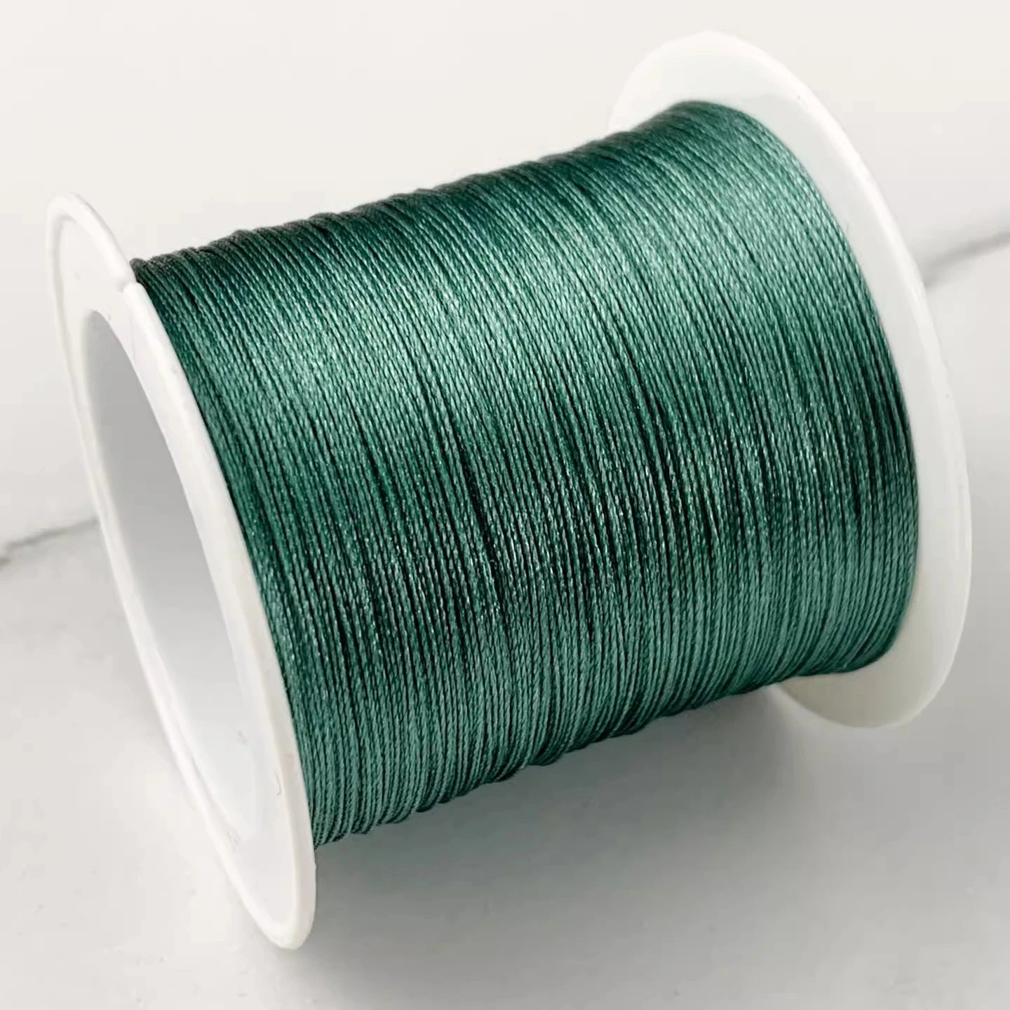 Bracelet Loom Thread 0.3mm | Ice Silk Braided Cord | 80M Jewelry Making Thread for Beading, Weaving & Knotting
