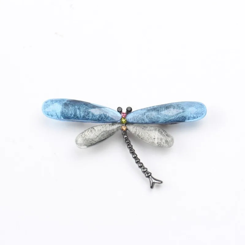 Fashion Dragonfly Brooches For Women Vintage Insect Animal Brooch Pin Jewelry