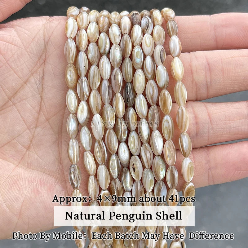 Natural Shell Beads | Irregular Smooth Spacer Beads | DIY Jewelry Making for Necklaces, Bracelets &amp; Earrings