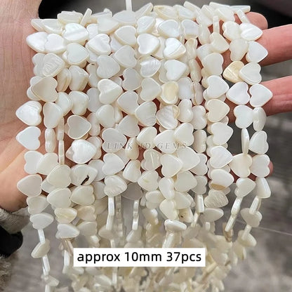 Natural Shell Beads | Irregular Smooth Spacer Beads | DIY Jewelry Making for Necklaces, Bracelets &amp; Earrings