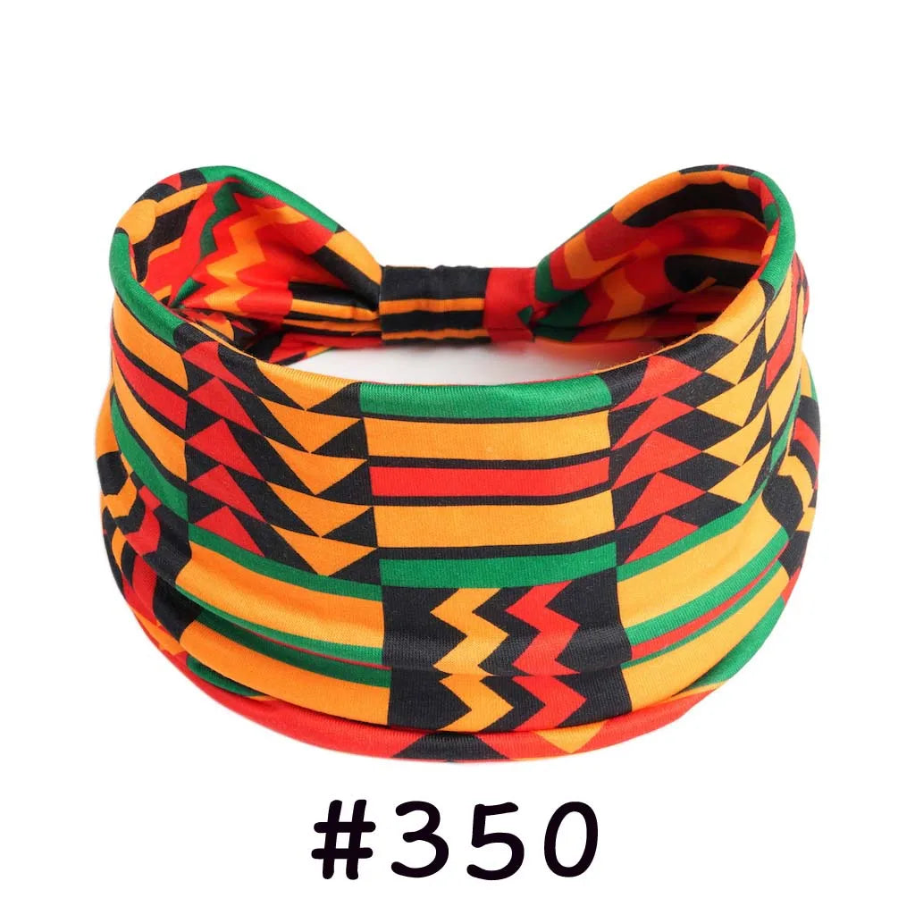 Boho Headbands for Women | Wide Knotted Stretch Hair Wraps for Yoga, Travel & Everyday Wear