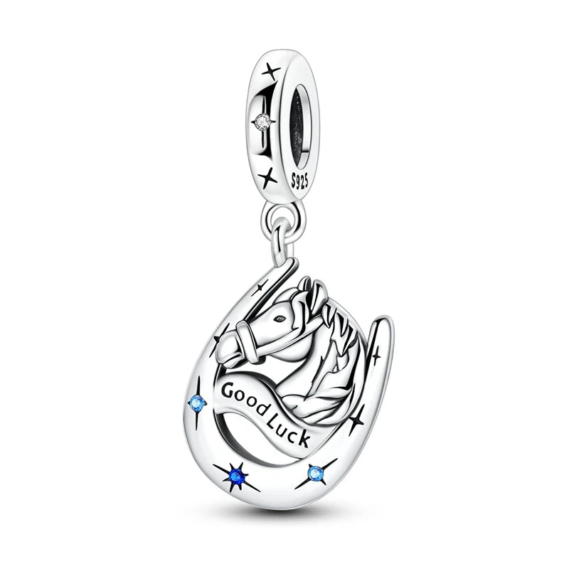 Sterling Silver Bear Family Tree Charm | 925 Charm Bead for Pandora Style Bracelets | Nature Jewelry Gift for Mom, Daughter & Women