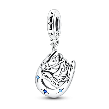Sterling Silver Bear Family Tree Charm | 925 Charm Bead for Pandora Style Bracelets | Nature Jewelry Gift for Mom, Daughter & Women