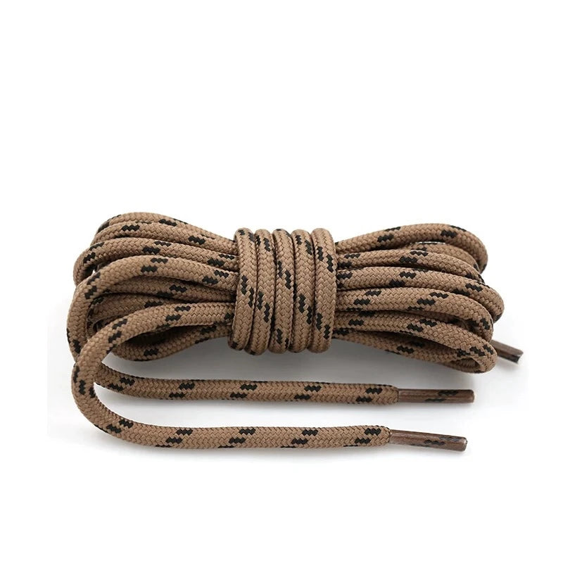 Premium Round Hiking Boot & Sneaker Shoelaces | Durable Outdoor Replacement Laces | 39"–63" (100–160cm)