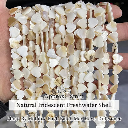 Natural Shell Beads | Irregular Smooth Spacer Beads | DIY Jewelry Making for Necklaces, Bracelets &amp; Earrings