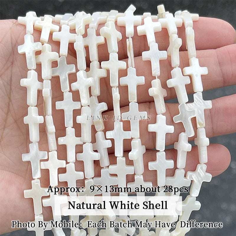 Natural Shell Beads | Irregular Smooth Spacer Beads | DIY Jewelry Making for Necklaces, Bracelets &amp; Earrings