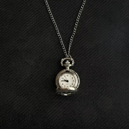 Heart Watch Bag Charm | Functional Clock Keychain | Purse & Backpack Charm with Heart, Key & Crystal Accents